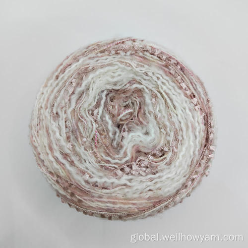 Mohair-blend Hand-knitted Yarn BLENDED HAND KNITTING YARN-2 Factory